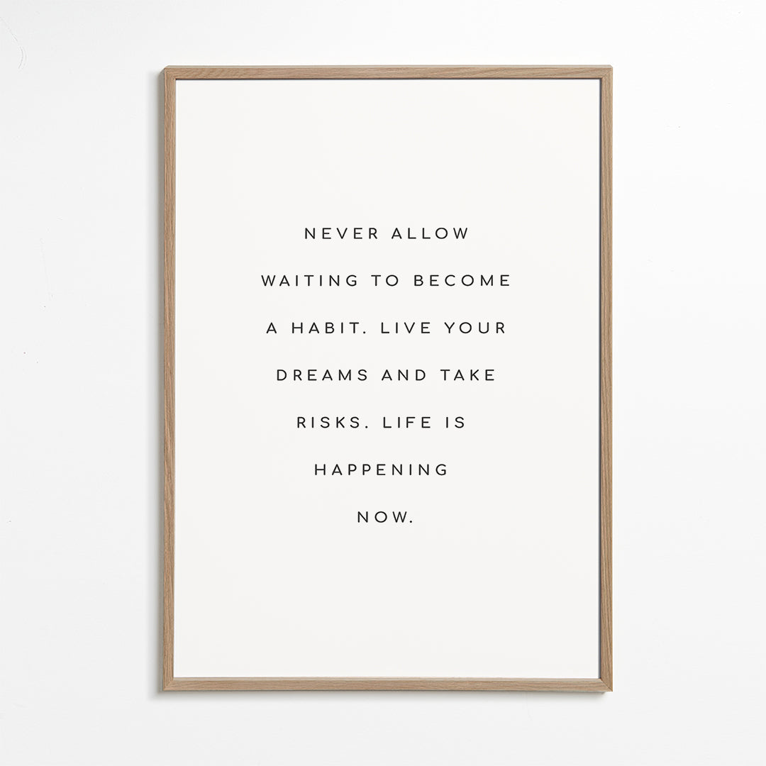 Live meaning quote