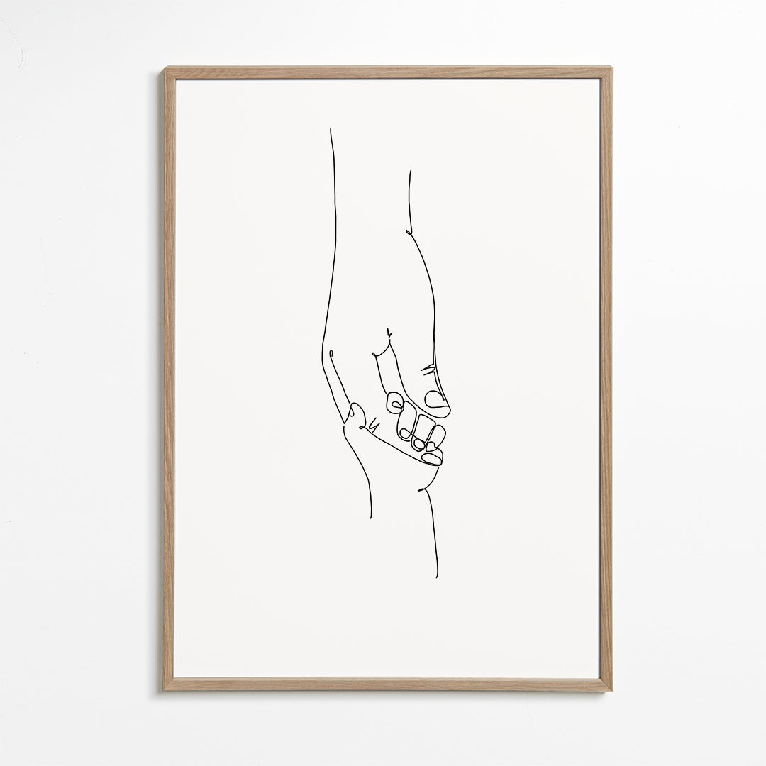 Line Art Babyhand