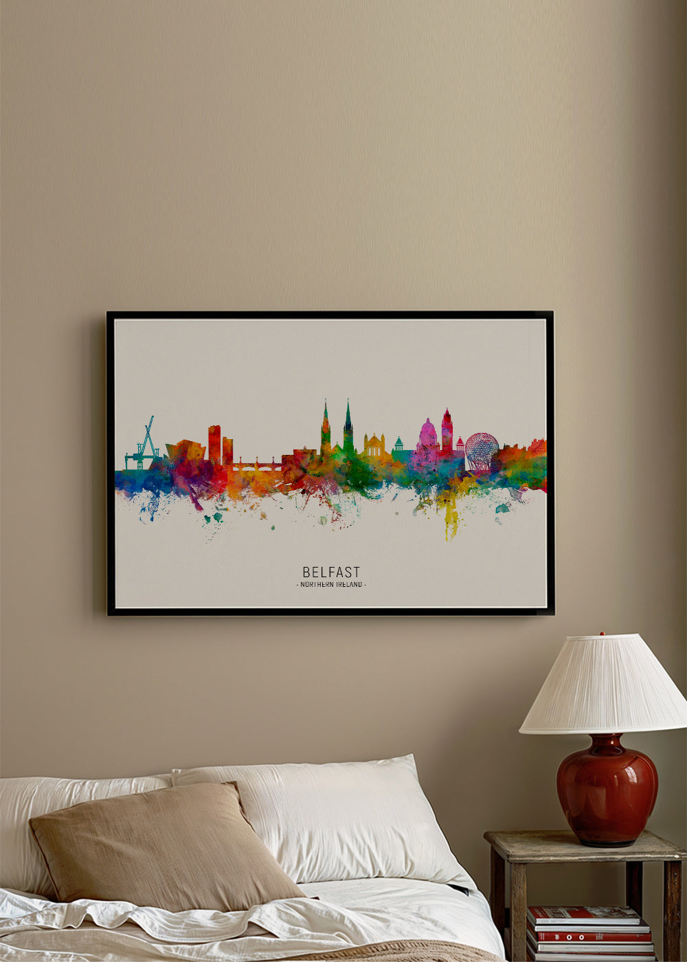 Belfast Skyline multicolor