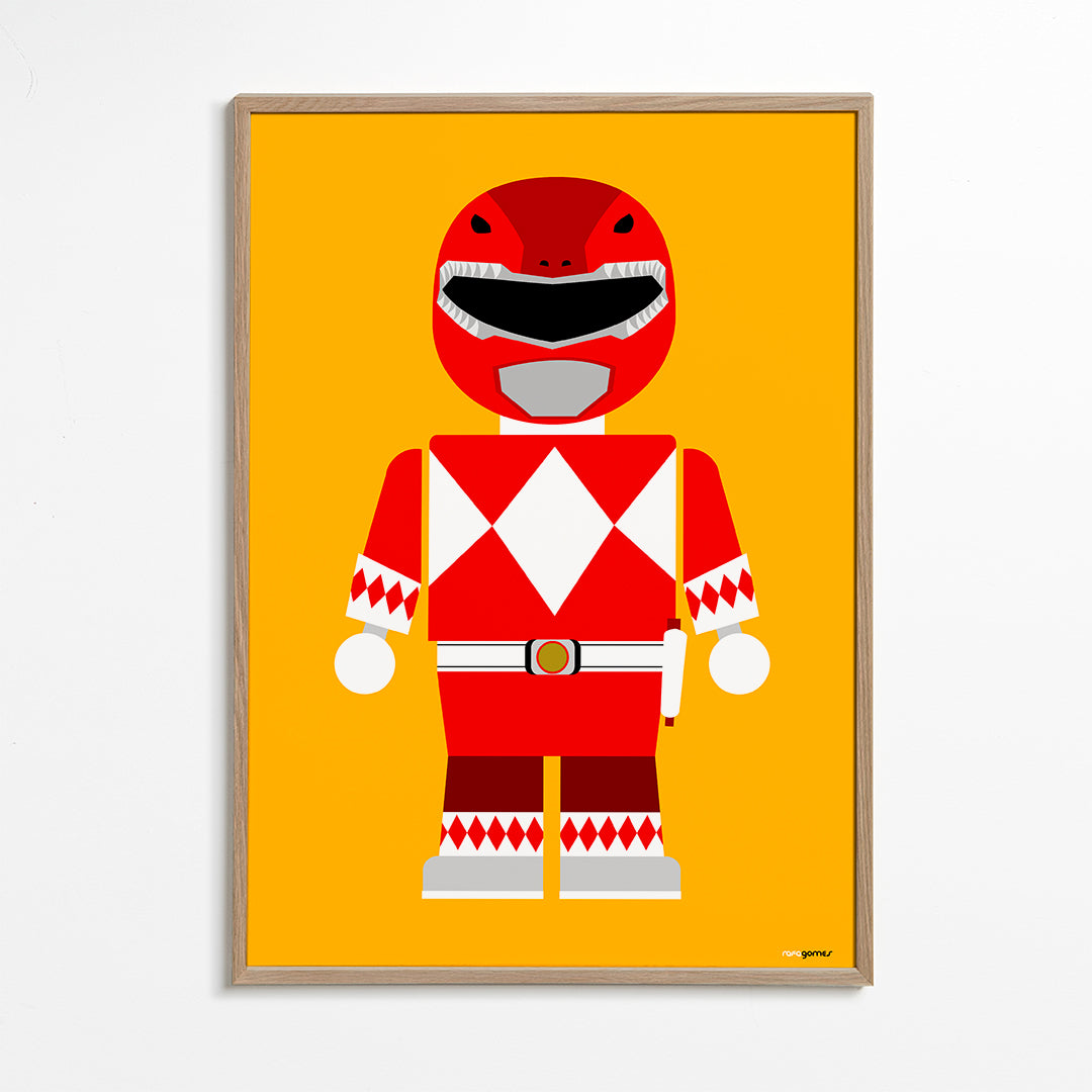Toy Power Ranger Red