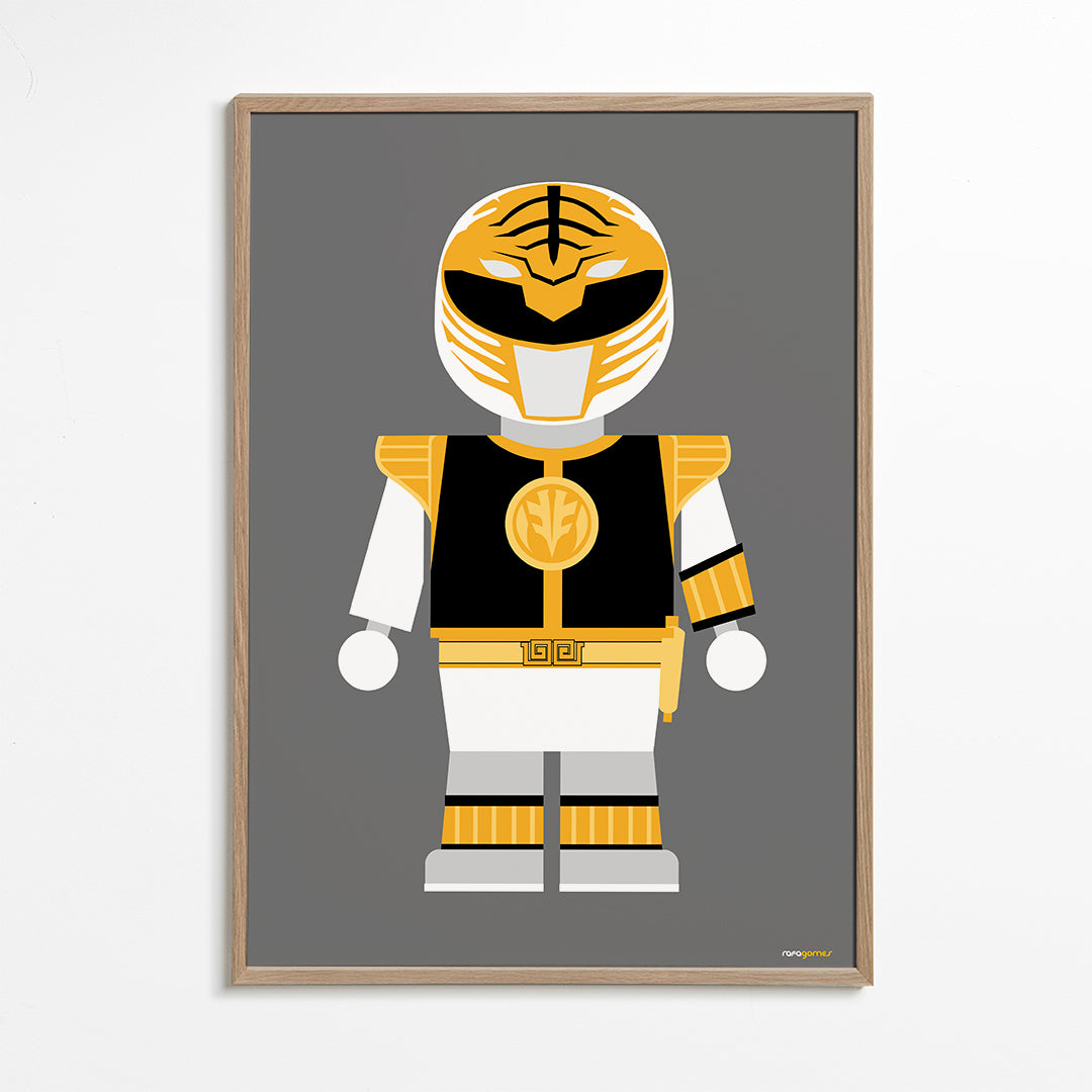Toy Power Ranger White