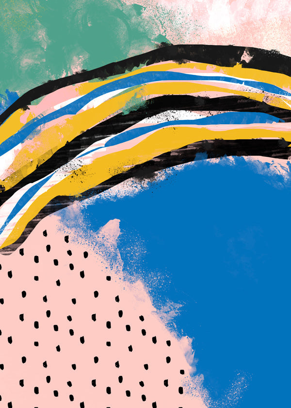 Abstract Mediterranean Beach 2