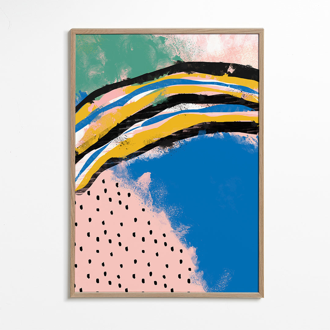 Abstract Mediterranean Beach 2