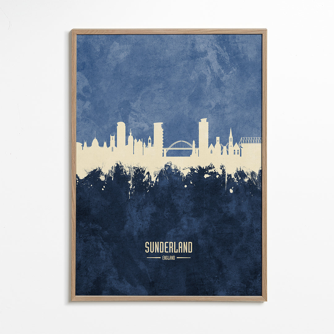 Sunderland Skyline azul