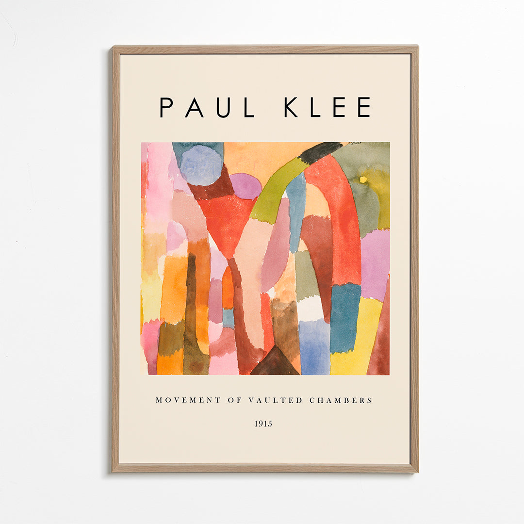 Movement of Vaulted Chambers Exhibition - Paul Klee