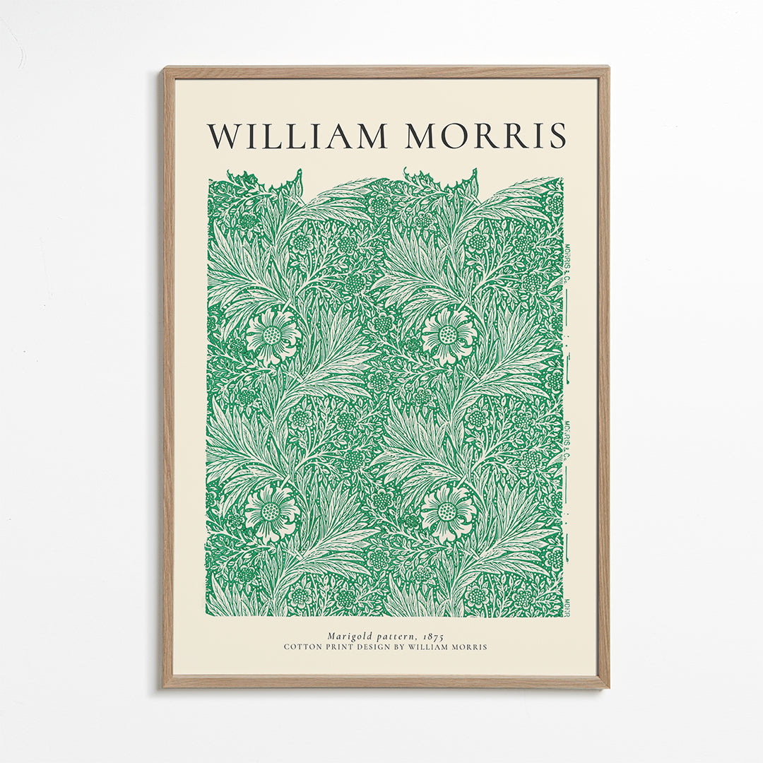 William Morris Green Marigold