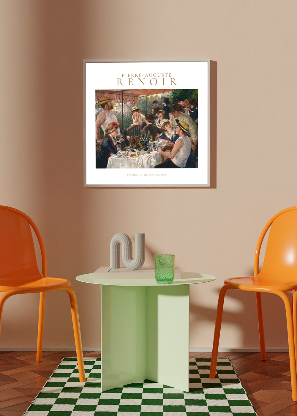 Luncheon of the Boating Party by Pierre-Auguste Renoir - Square