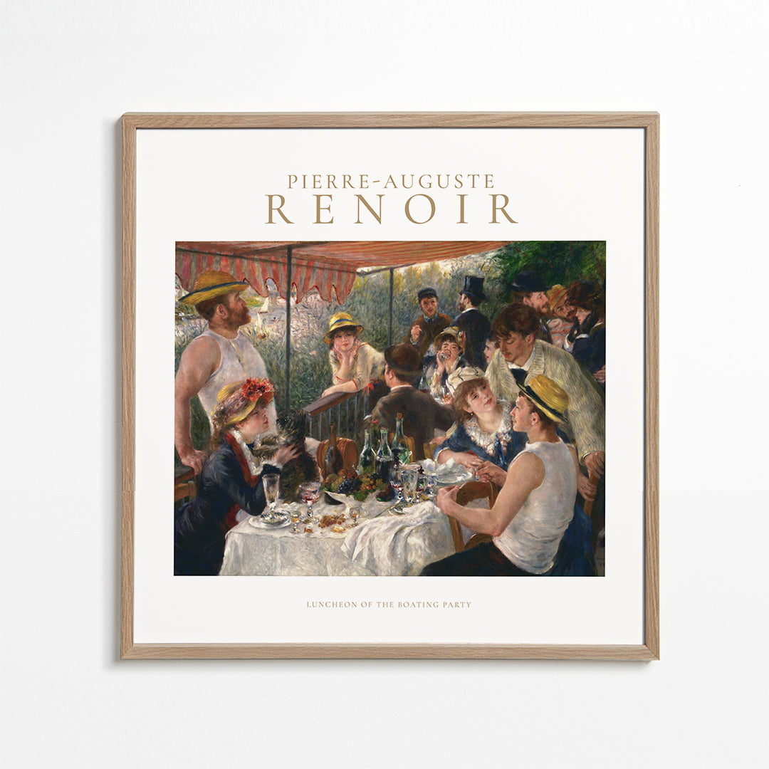Luncheon of the Boating Party by Pierre-Auguste Renoir - Square
