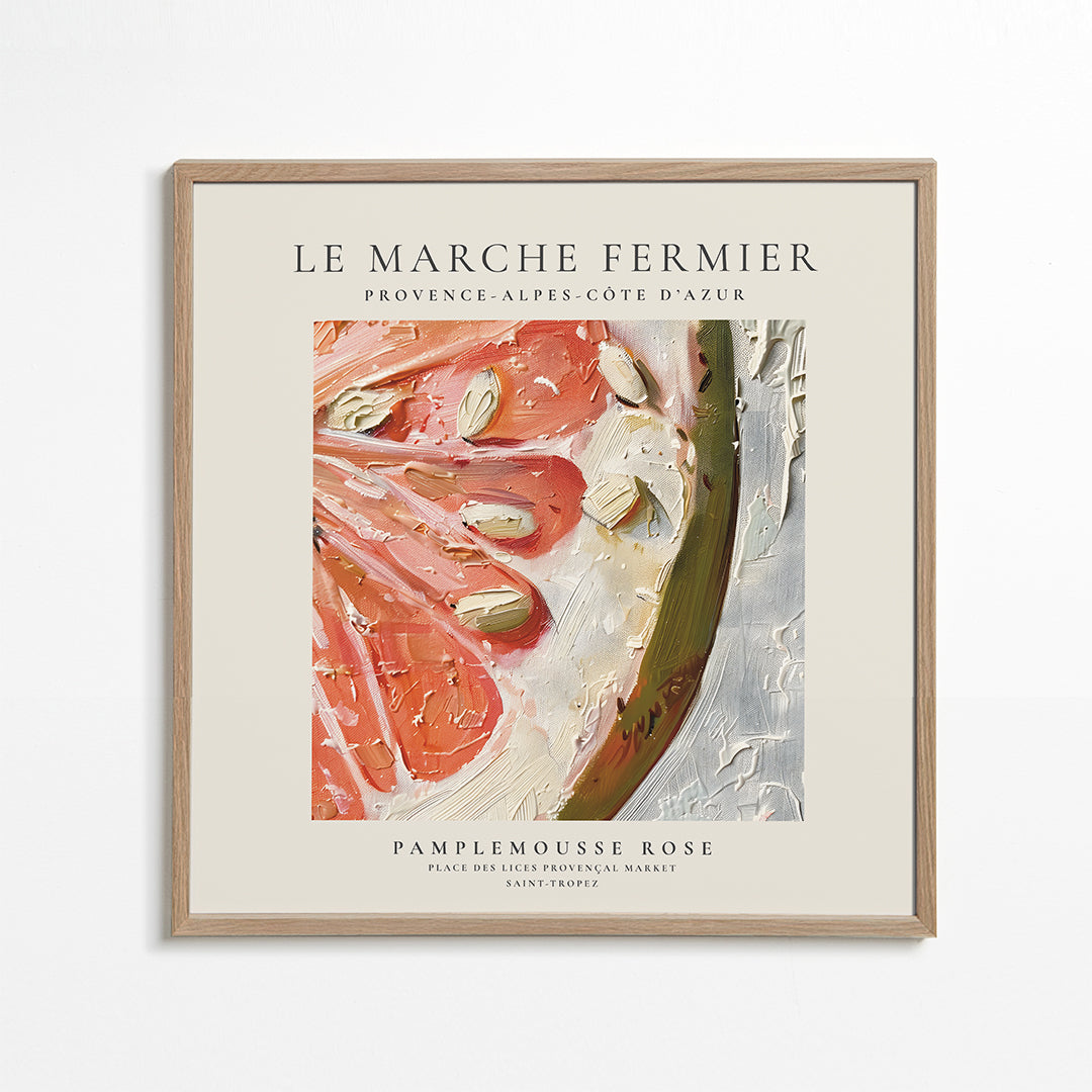 Le marche fermier - PAMPLEMOUSSE ROSE - SQUARE