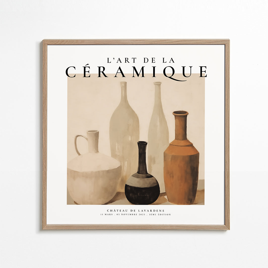 L'art de la céramique, Vases décoratifs - SQUARE