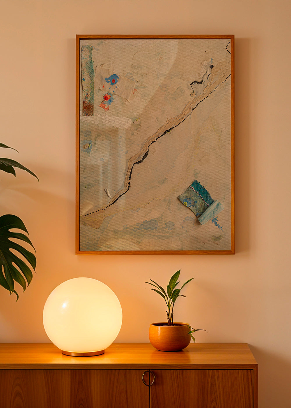 Cuadro abstracto Mini city ii_product2