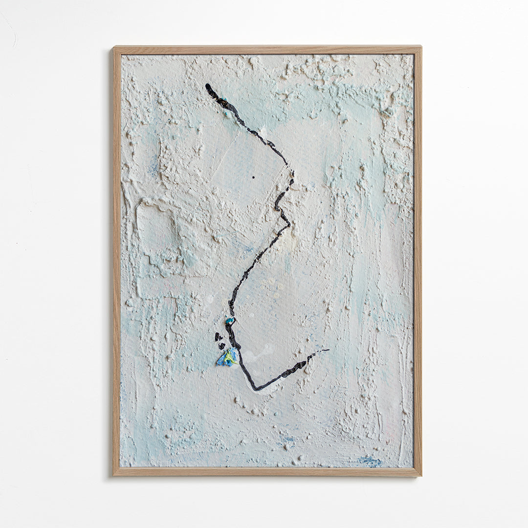 Abstraktes Bild Seijaku 4