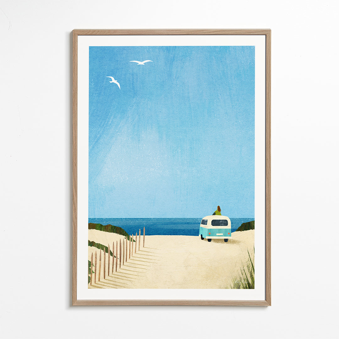 Kunstwerk Van life - ocean view