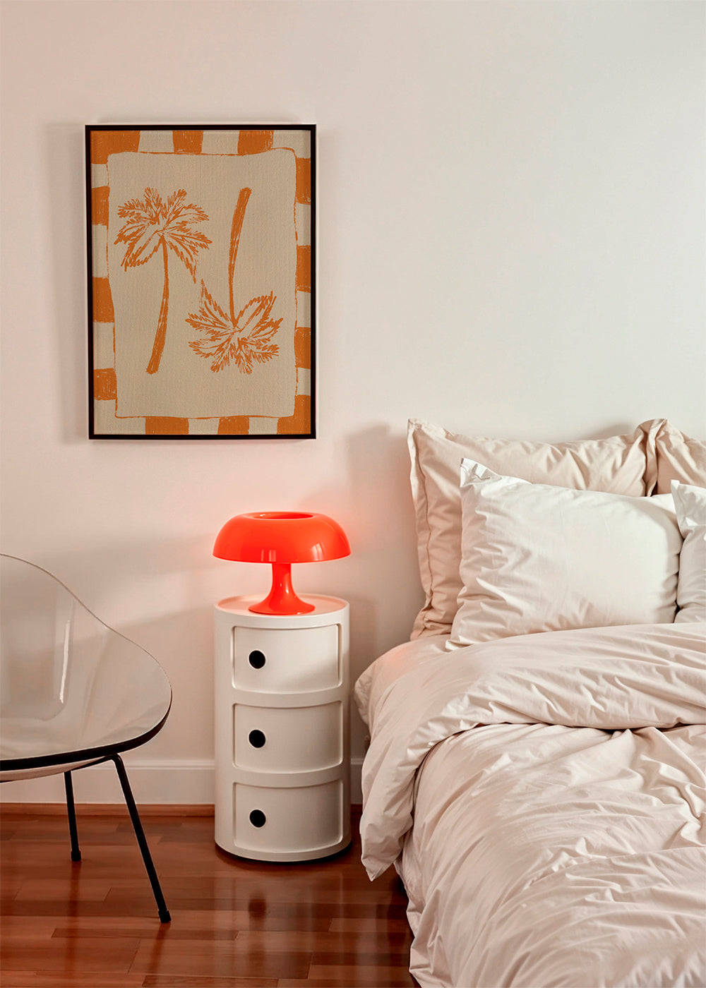Ilustración Palm paradise – Orange_product1