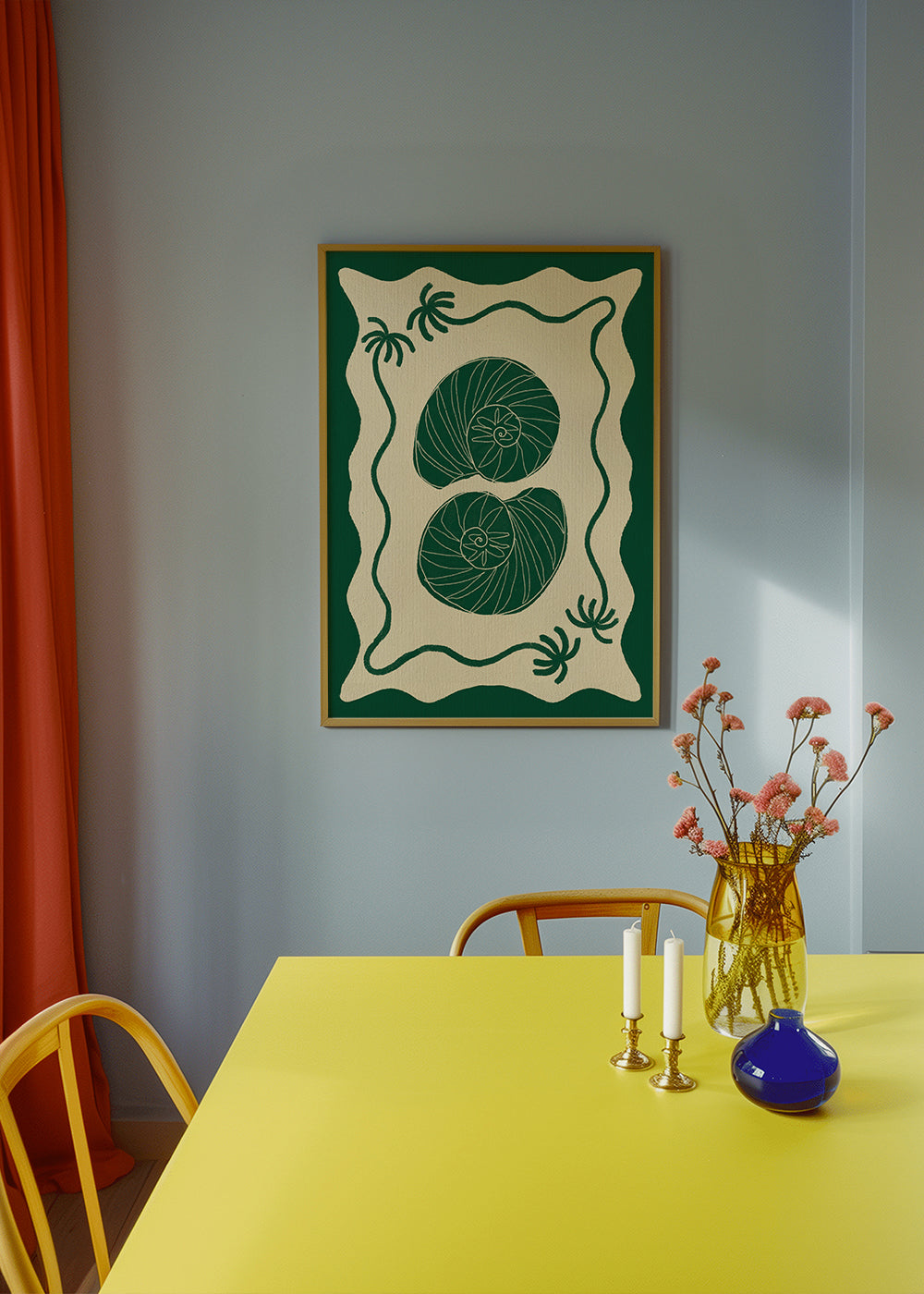 Ilustración Green Seashell Stories_product2