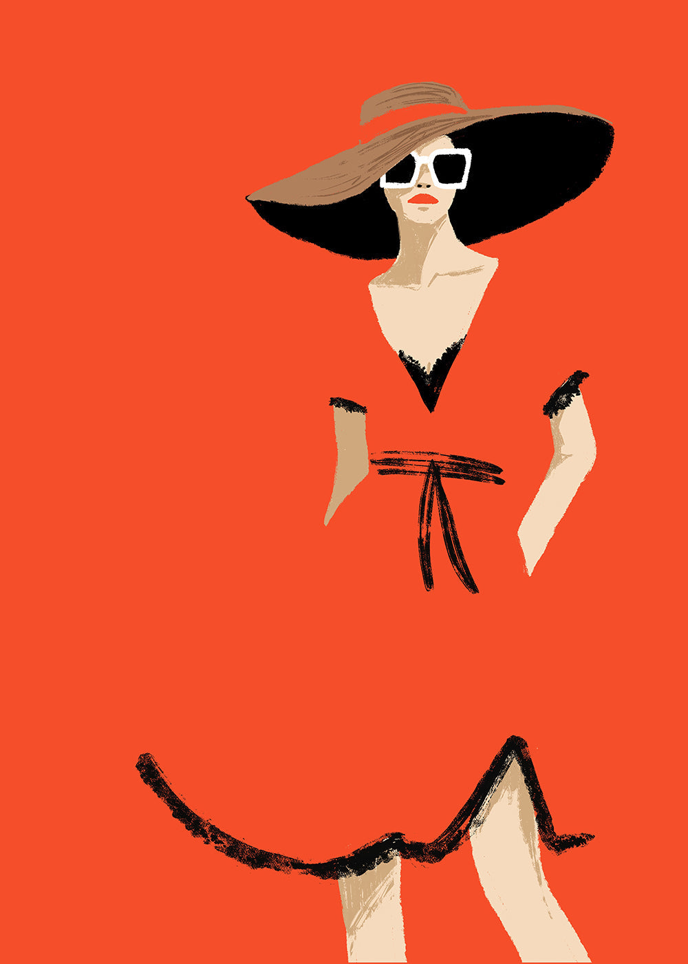 Ilustración The dress_cap