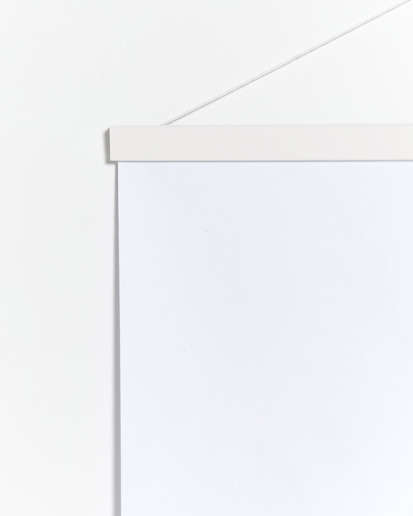 Posterleiste Magnetisch weiß 30cm