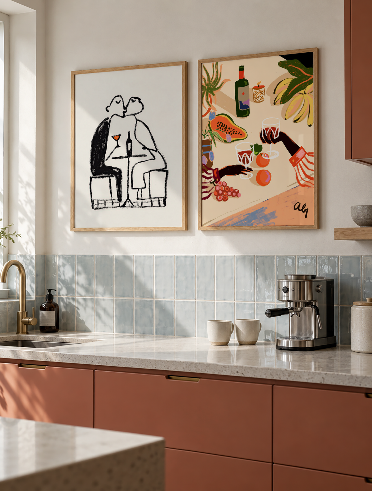 Küchenbilder und Poster