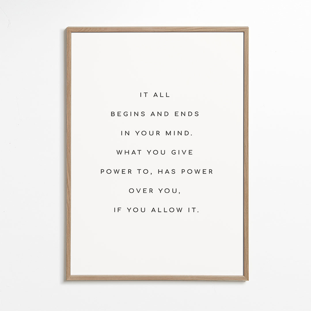 Your mind quote