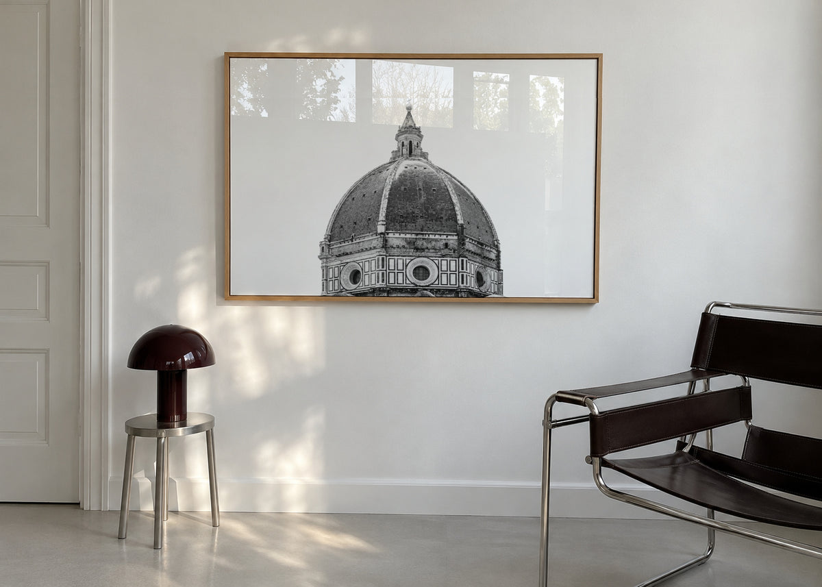 Santa Maria del Fiore - Framed poster in an interior