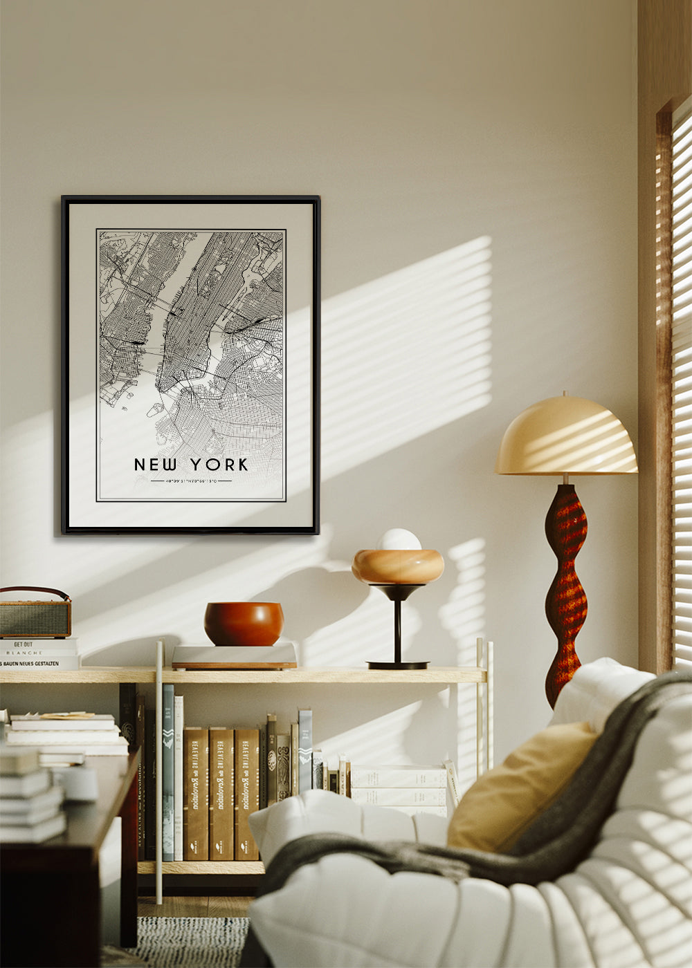 New York map