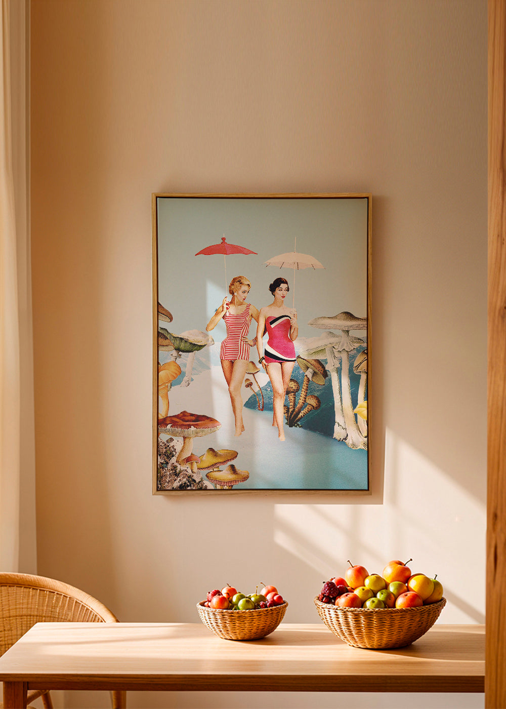 Let's pretend we're mushrooms