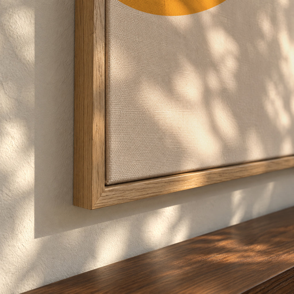 Yam Yam! Light - Framed canvas detail