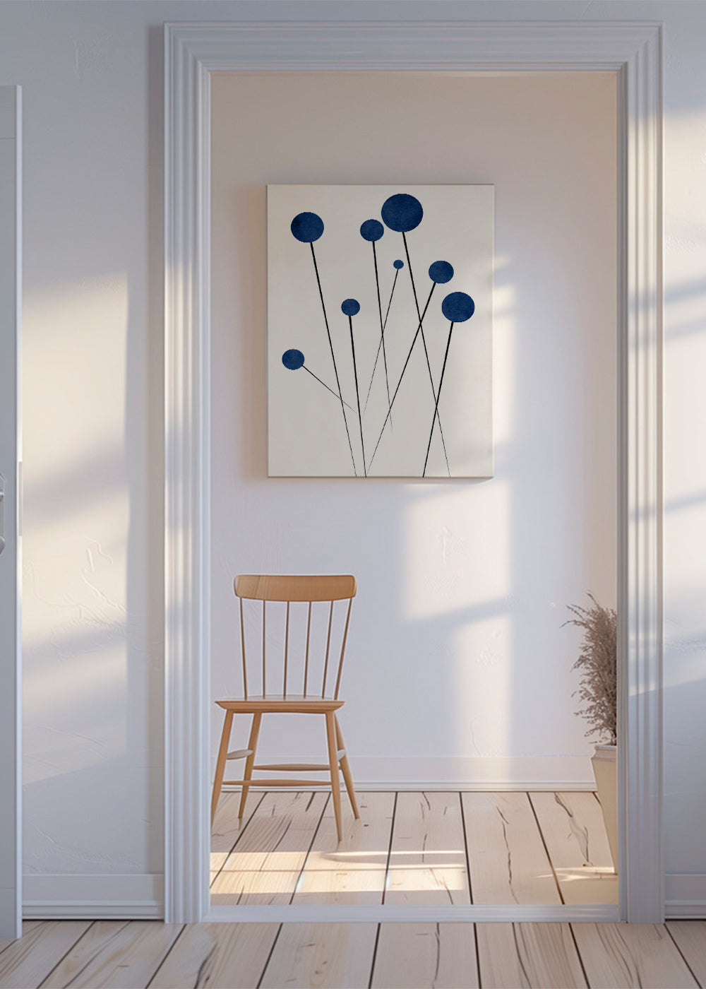 Blue Flowers In The Wilderness