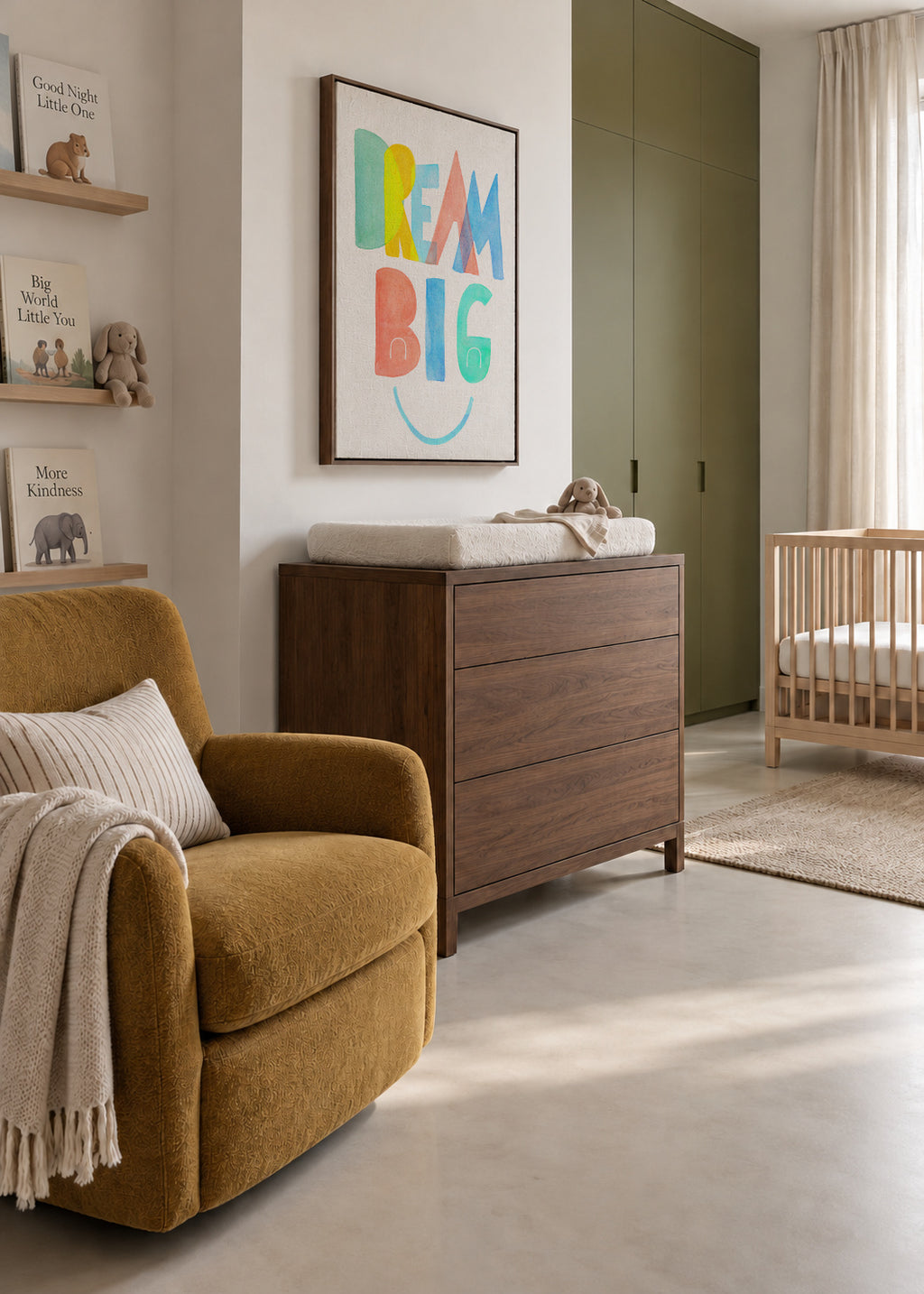 Dream Big - Framed canvas in an interior