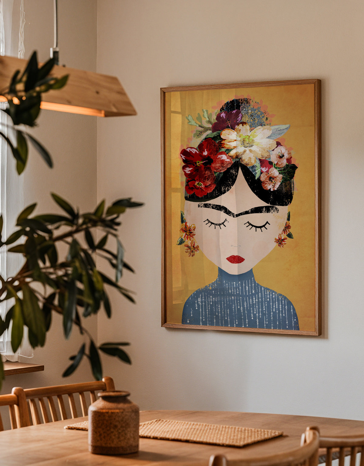 Frida - Framed poster detail