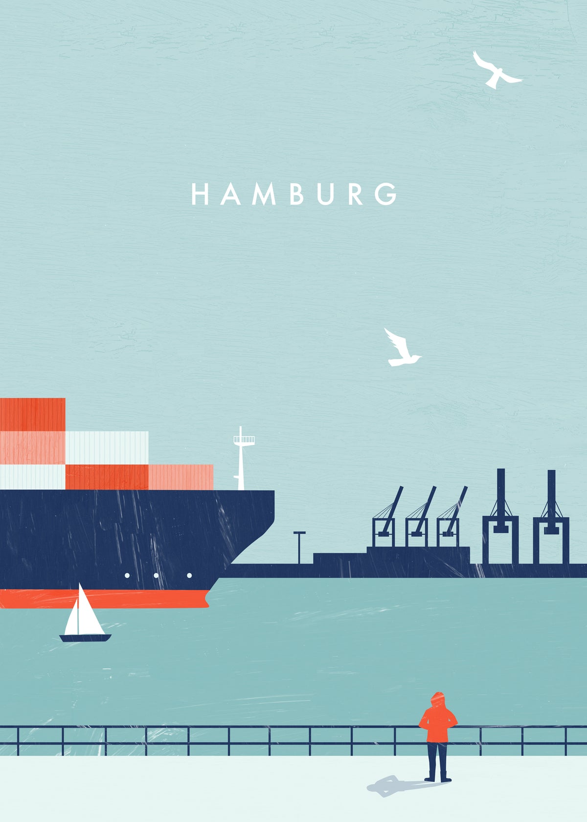 Hamburg - Unframed art print