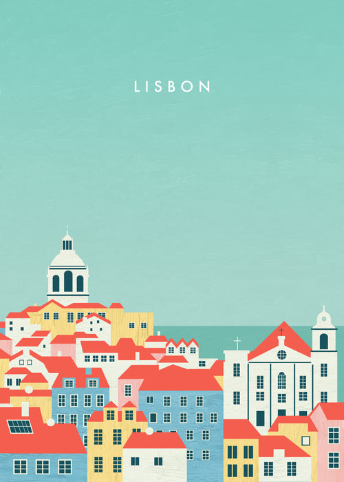 Lisbon - Unframed art print