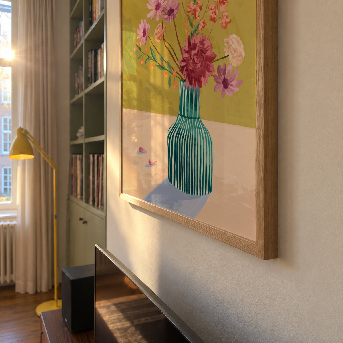 Wildflowers - Framed poster detail