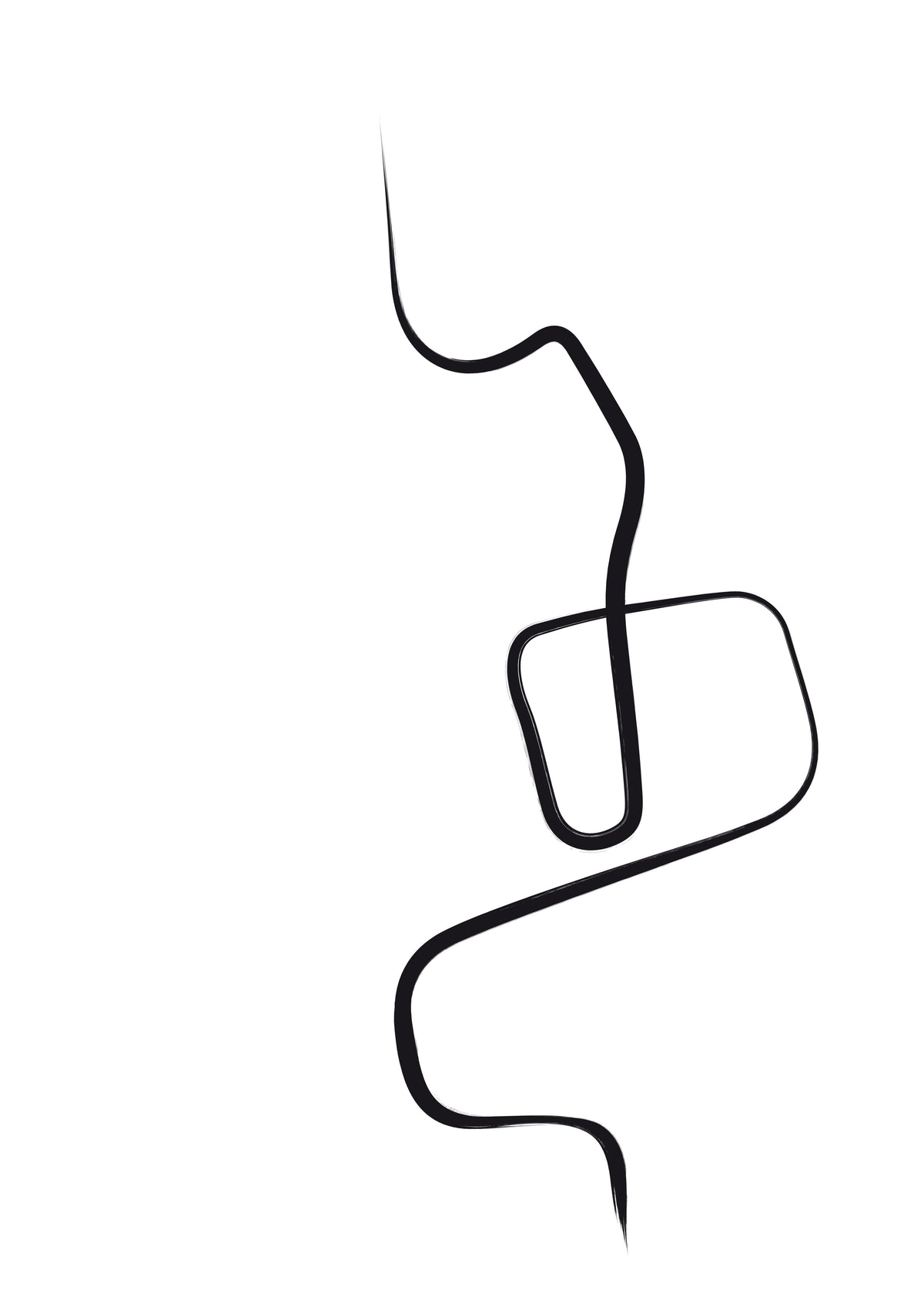 Ink Lines 3 - Unframed art print