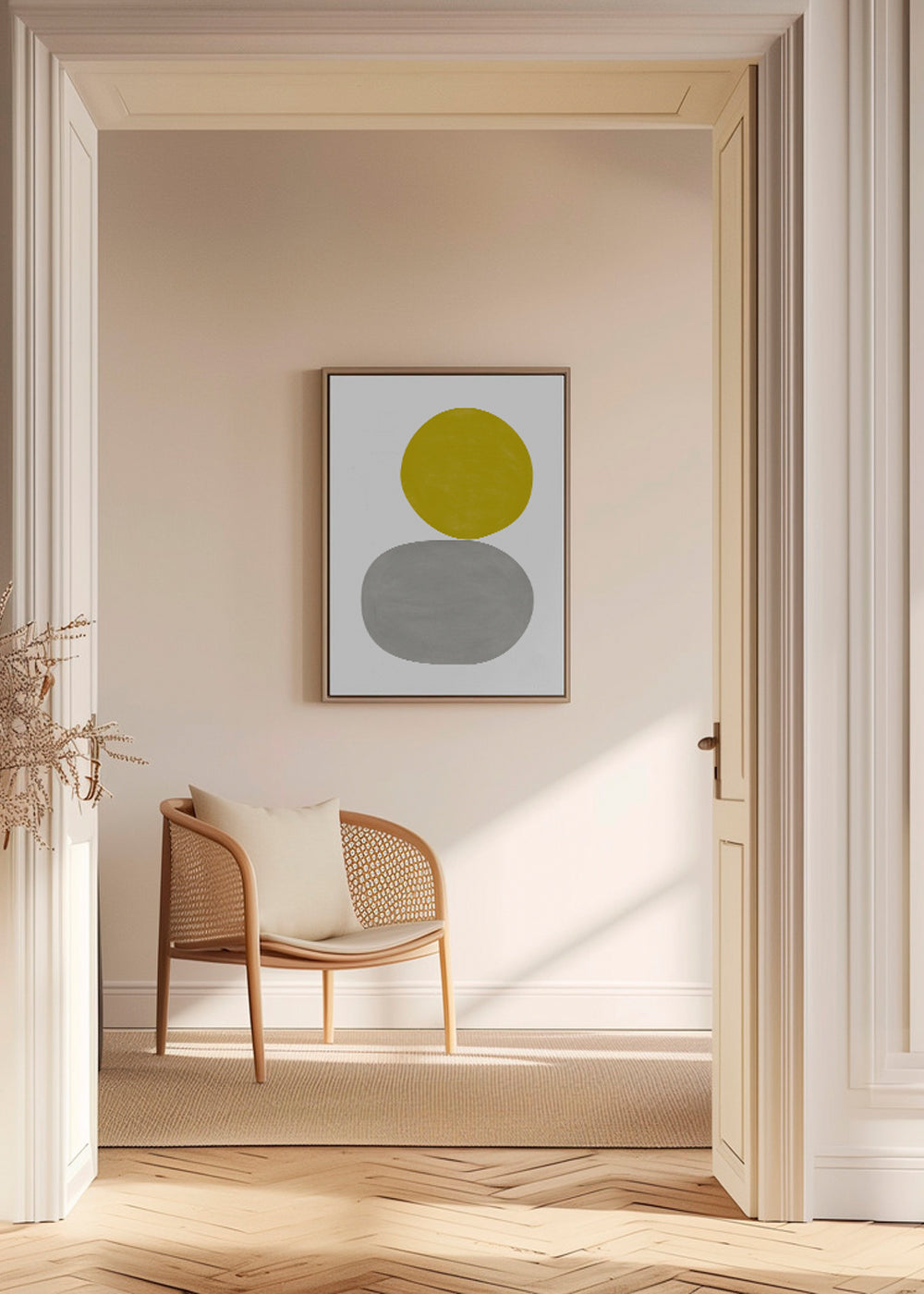 Abstract N 14 Gouache