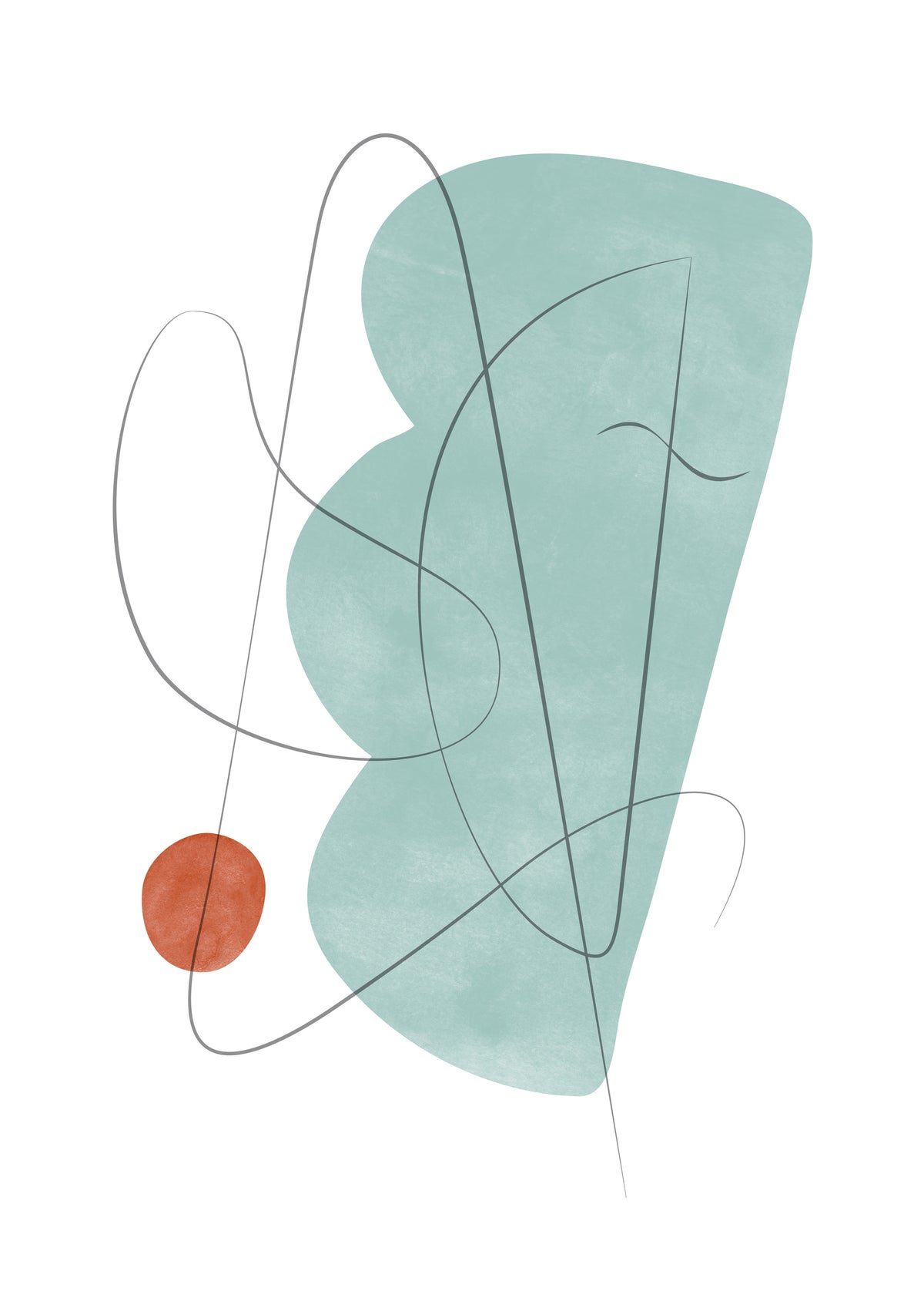 Abstract N 24 - Unframed art print