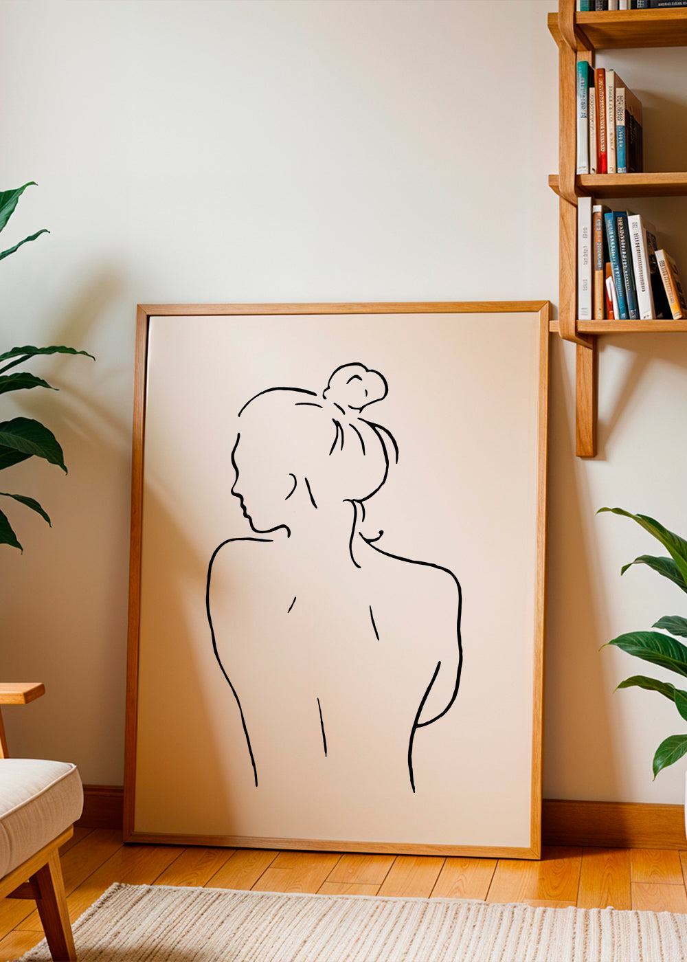 Body Sketch N 6 Black & White