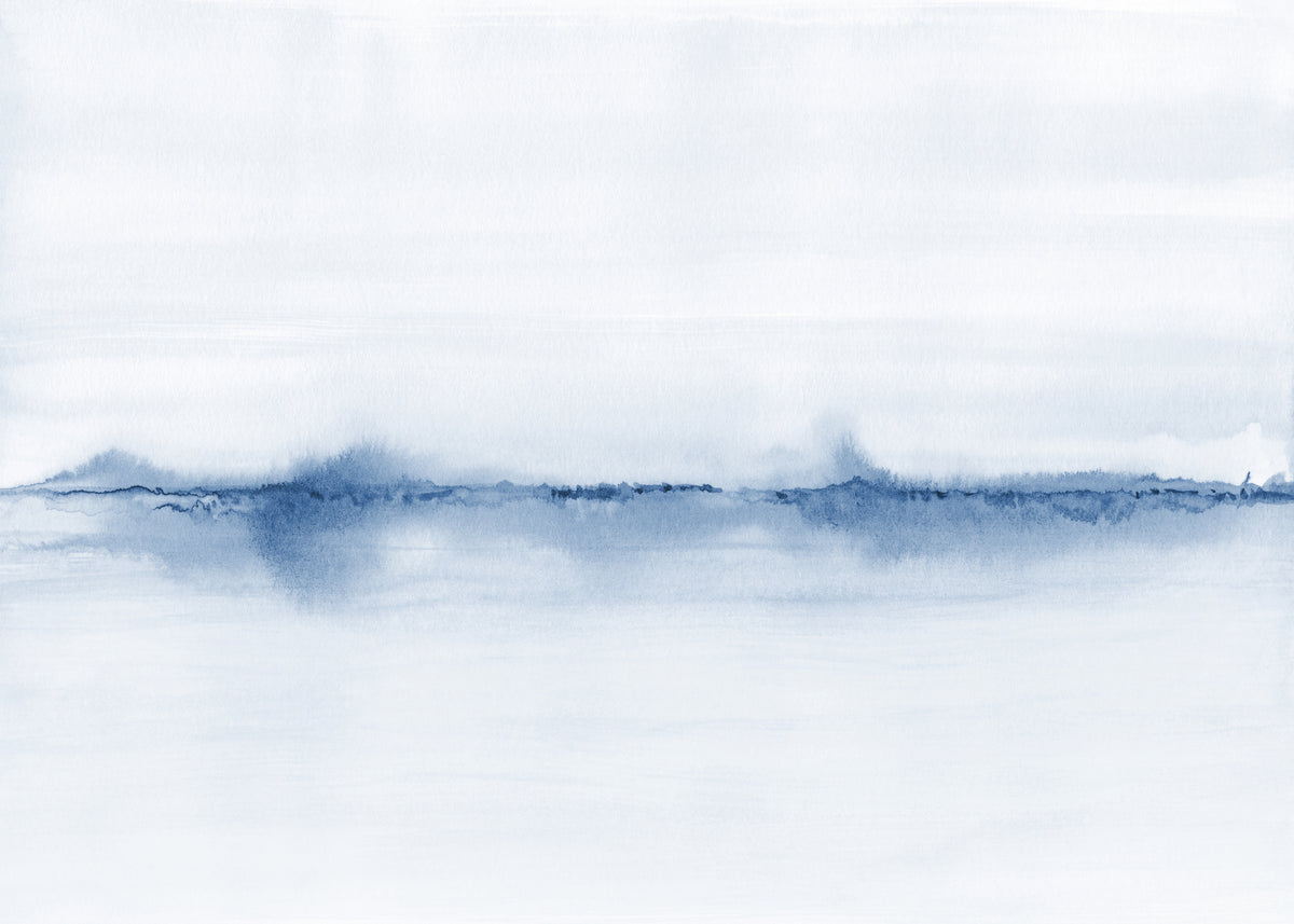 Watercolor abstraction N 16 - Unframed art print