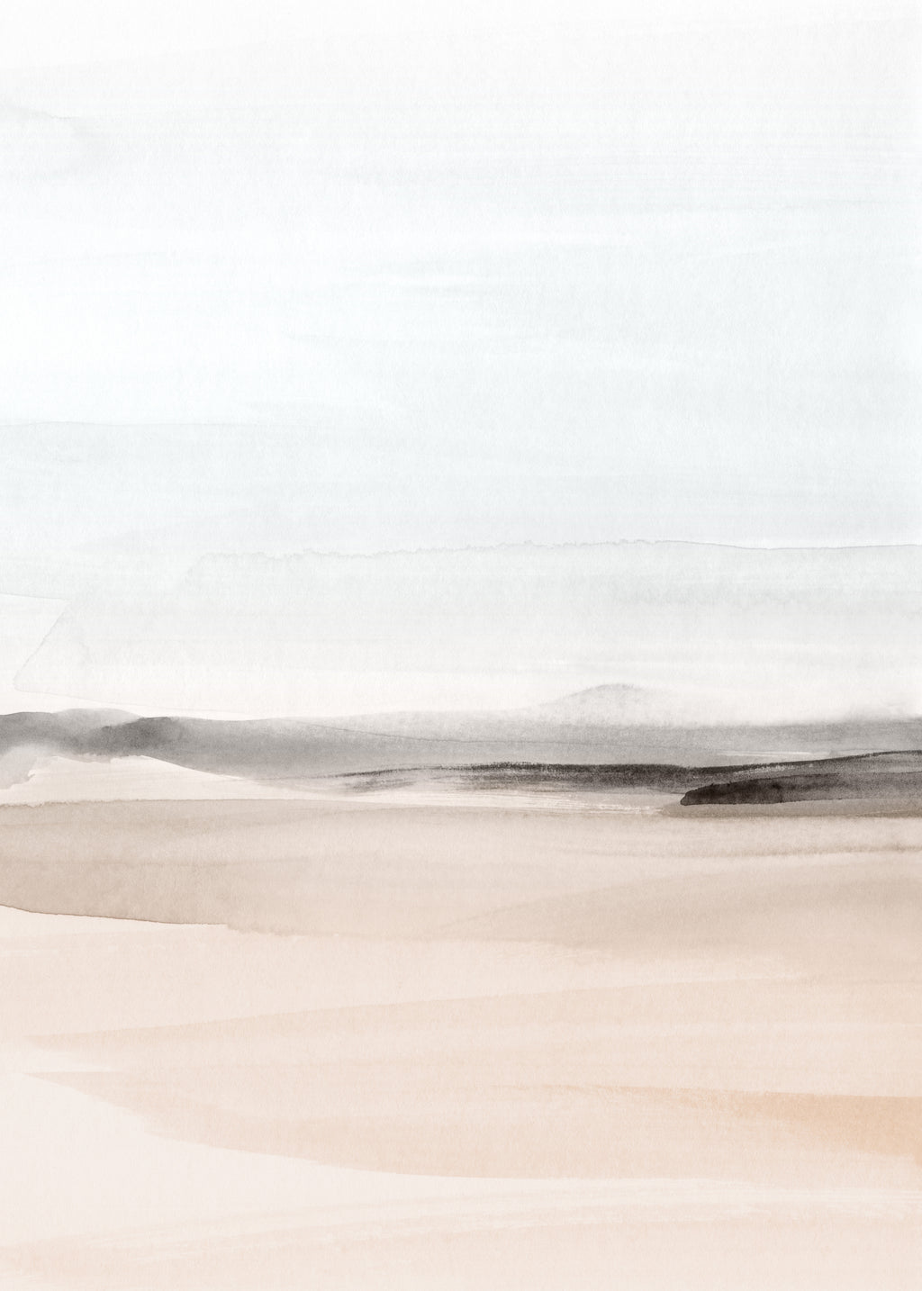 Watercolor Landscape N 19 - Unframed art print
