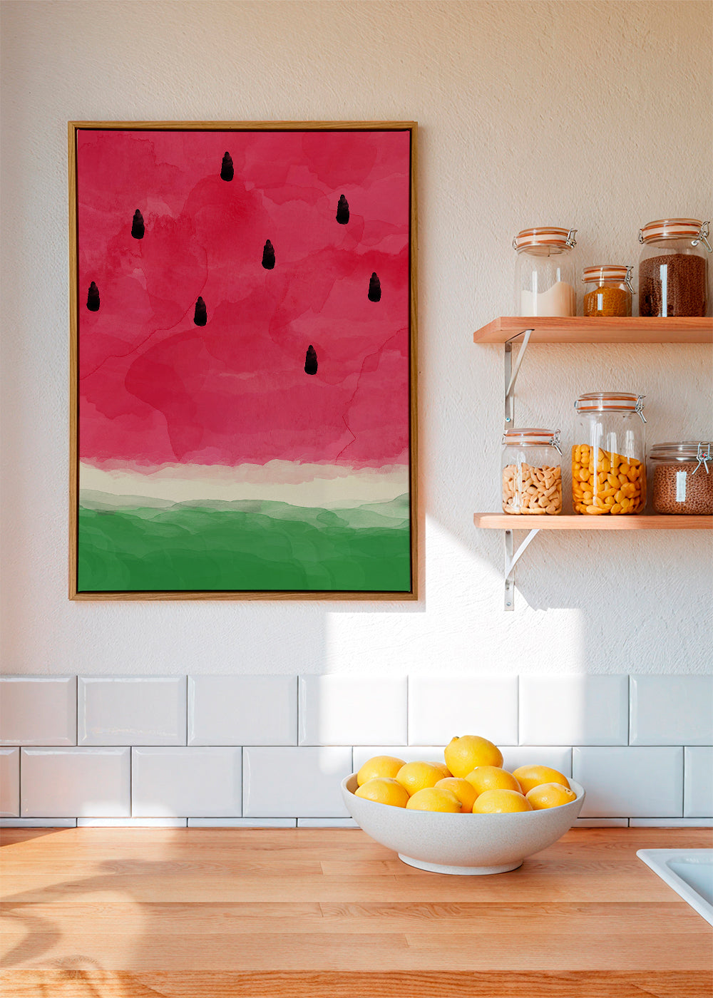 Watermelon abstract