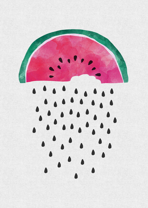 Watermelon rain - Unframed art print