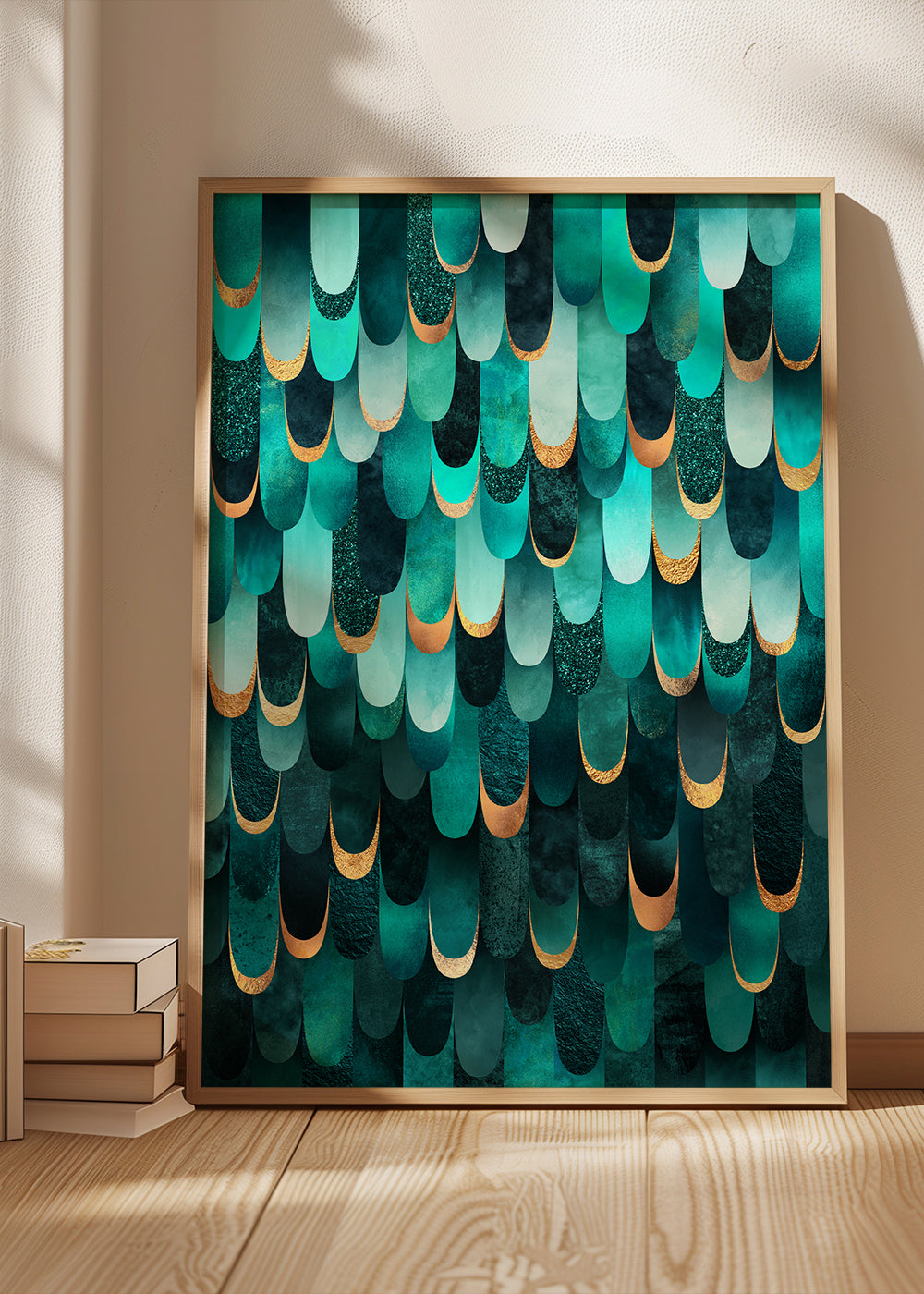 Feathered - Turquoise