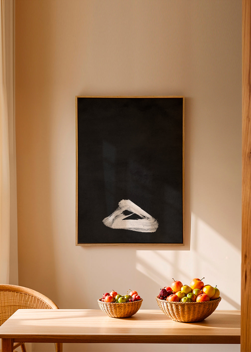 Minimal Landscape Black and White 02