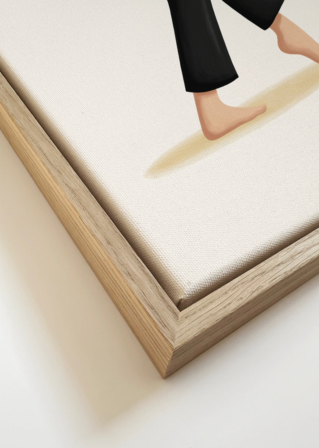 Pulp Fiction dance - Framed canvas detail