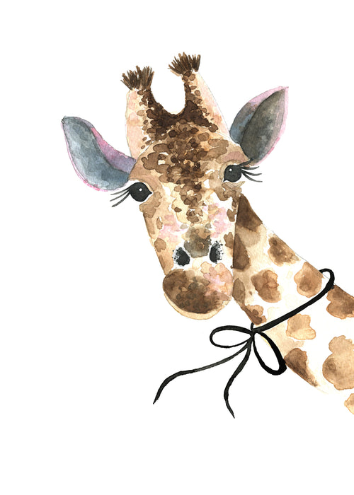 Giraffe - Unframed art print