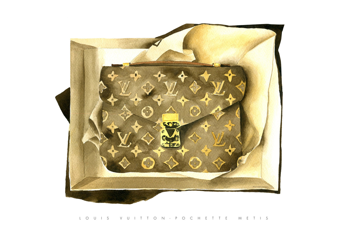 LV Pochette - Unframed art print