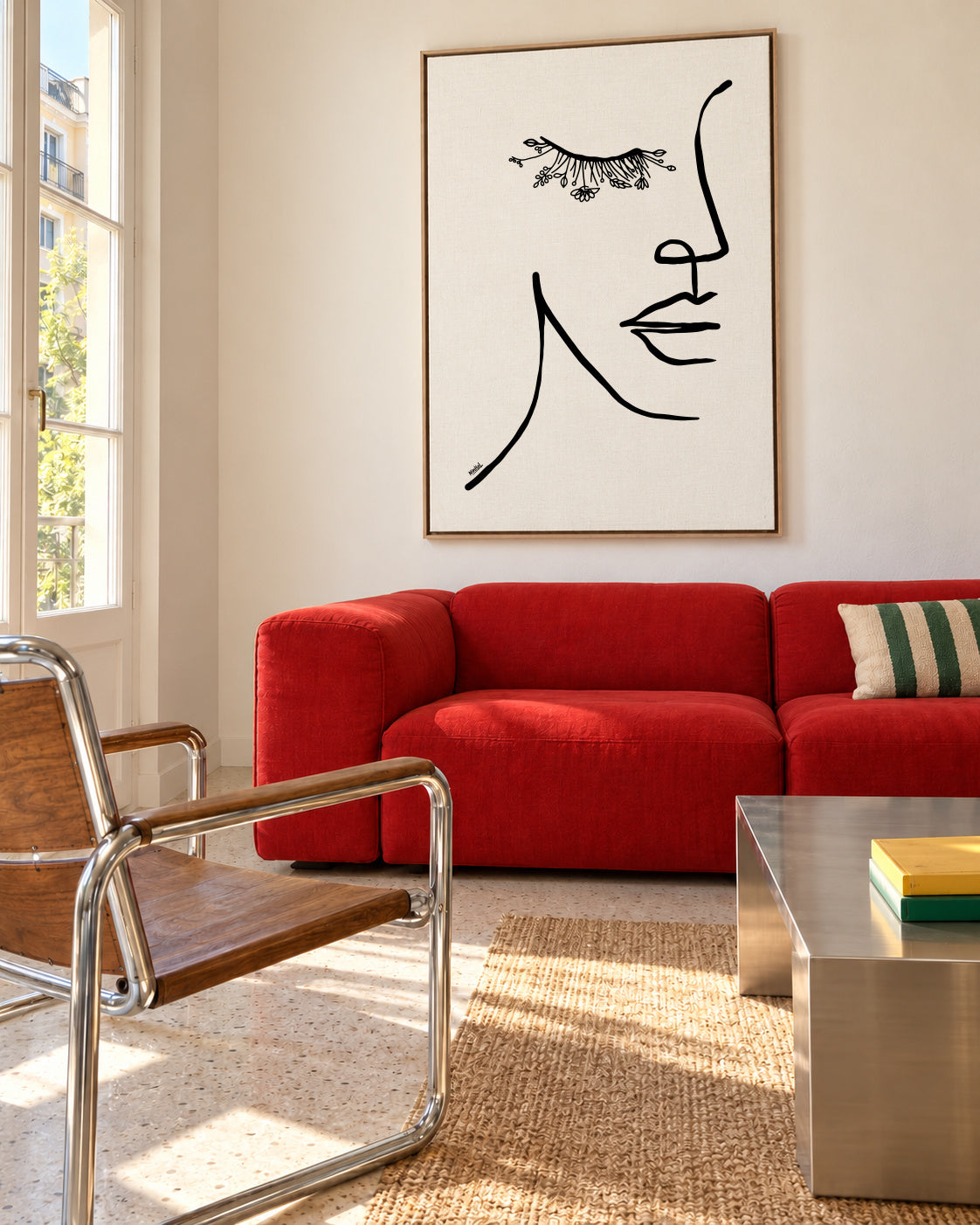 Natureye - Framed canvas in an interior