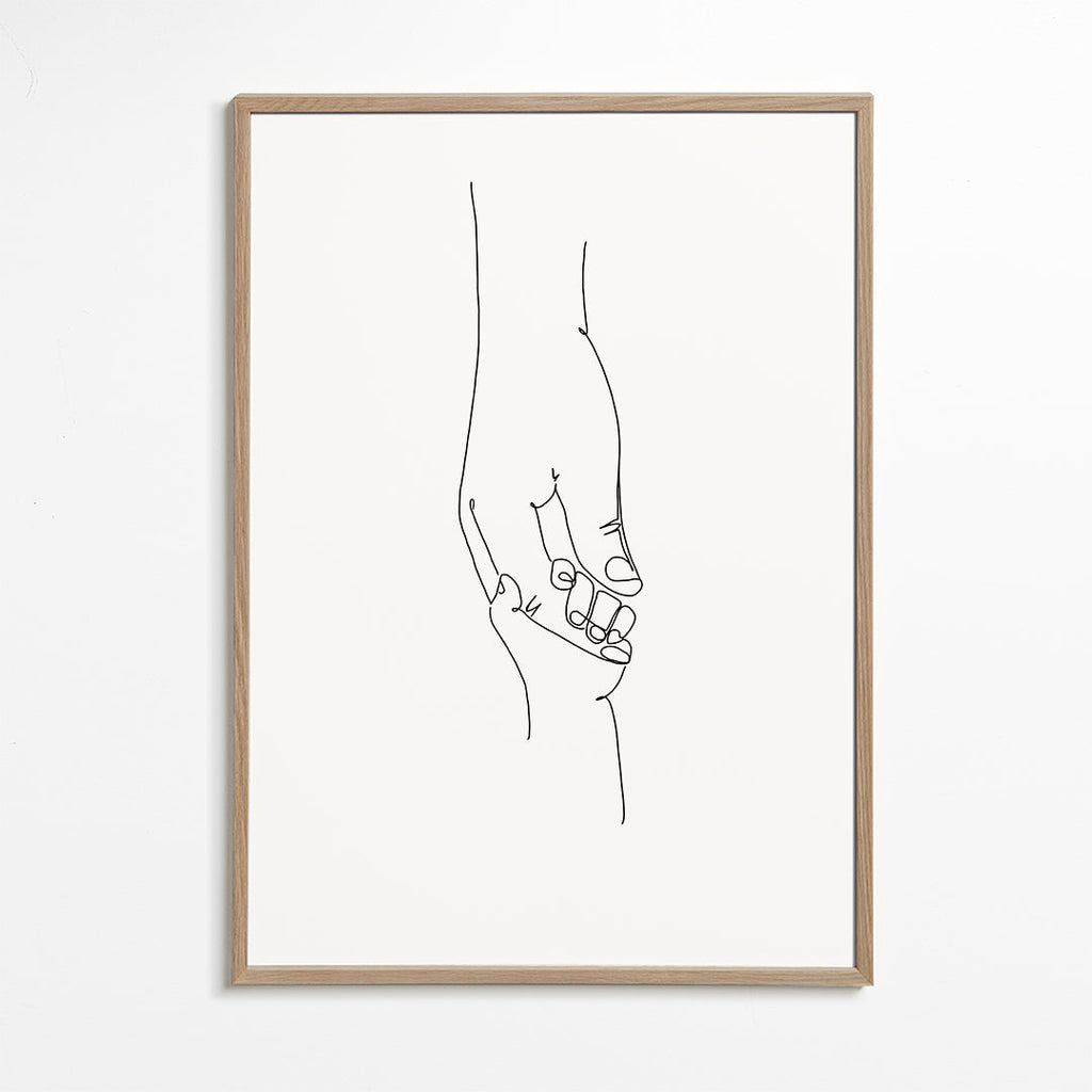 Line Art Babyhand