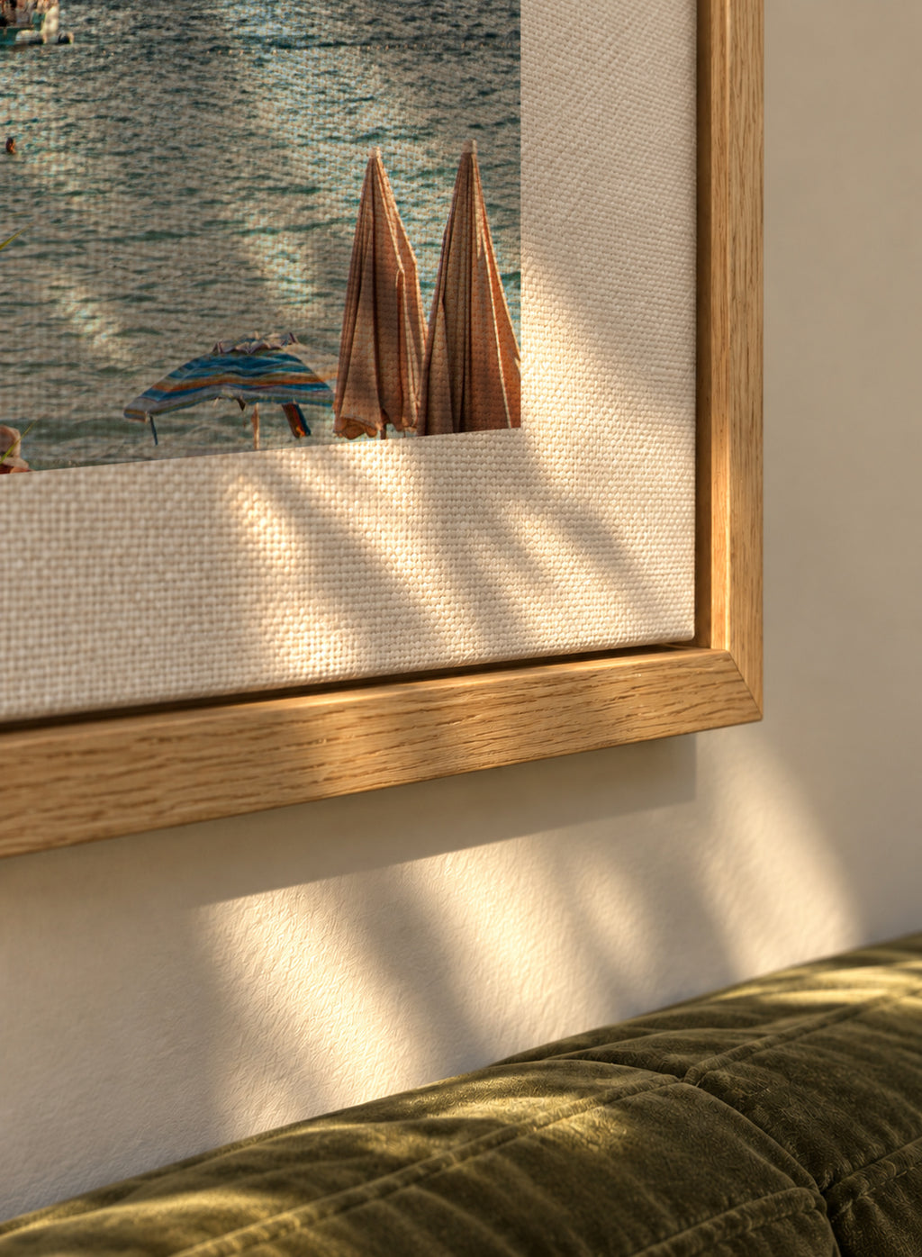 Ibiza XVIII - Framed canvas detail