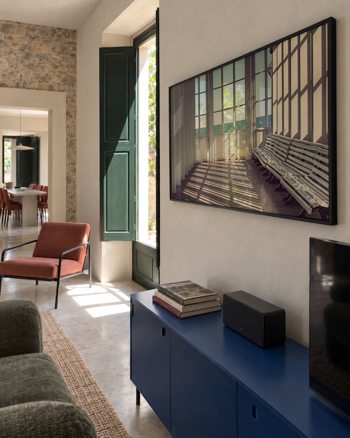 Ostsee - Framed poster in an interior